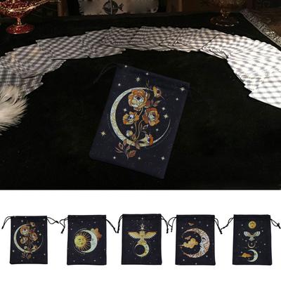 Бархатные Мешочки для Рун Таро Кубики Держатель на Шнурке Мешочки для Украшений Органайзеры Мешочек для Рук для Хранения Карт Настольной Игры