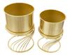 Vase Holder Spirally Set 2 Pcs Cm Ø 23X35-20X30