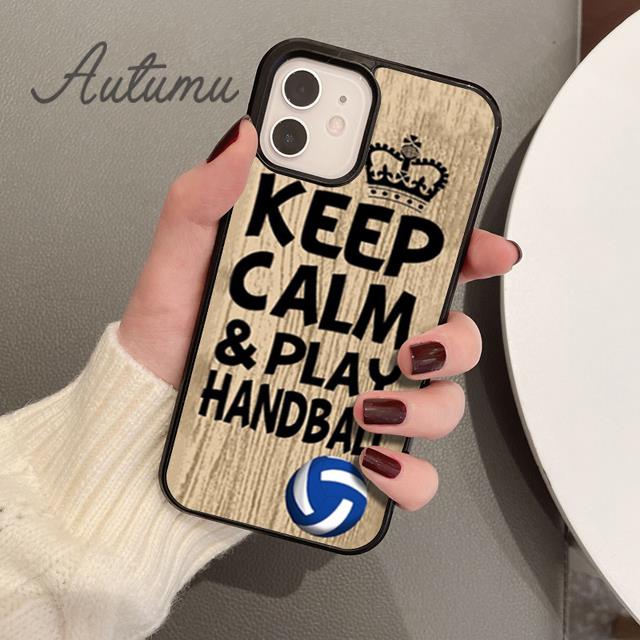 Чехол для телефона Handbal Sport для iPhone 17 Air 15 16 16e 11 12 13 14 Pro Max Plus Cover coque Fundas Shell