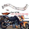 Совместимый глушитель для KTM Duke 125/150/200/390 (2012-2016)