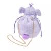 Disney Lumpy 2 Way Drawstring Shoulder Bag ( Fur Goods ) Japan NEW