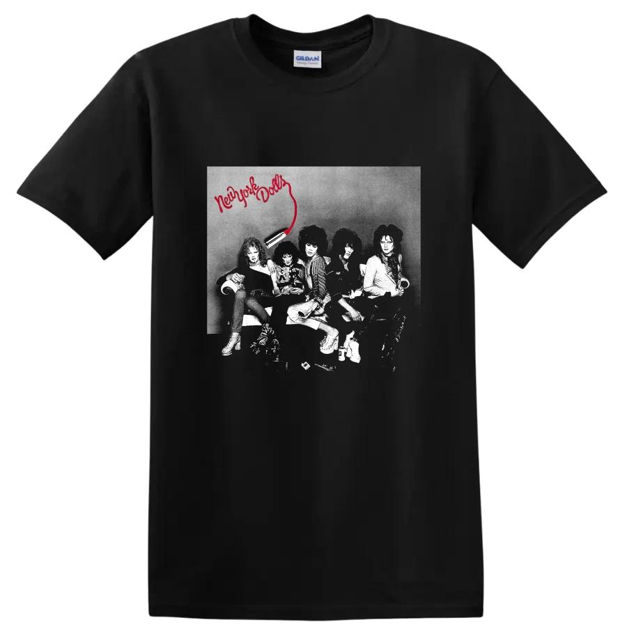New York Dolls Punk Rock T Shirt Music Band Graphic Vintage Tee Gift Idea