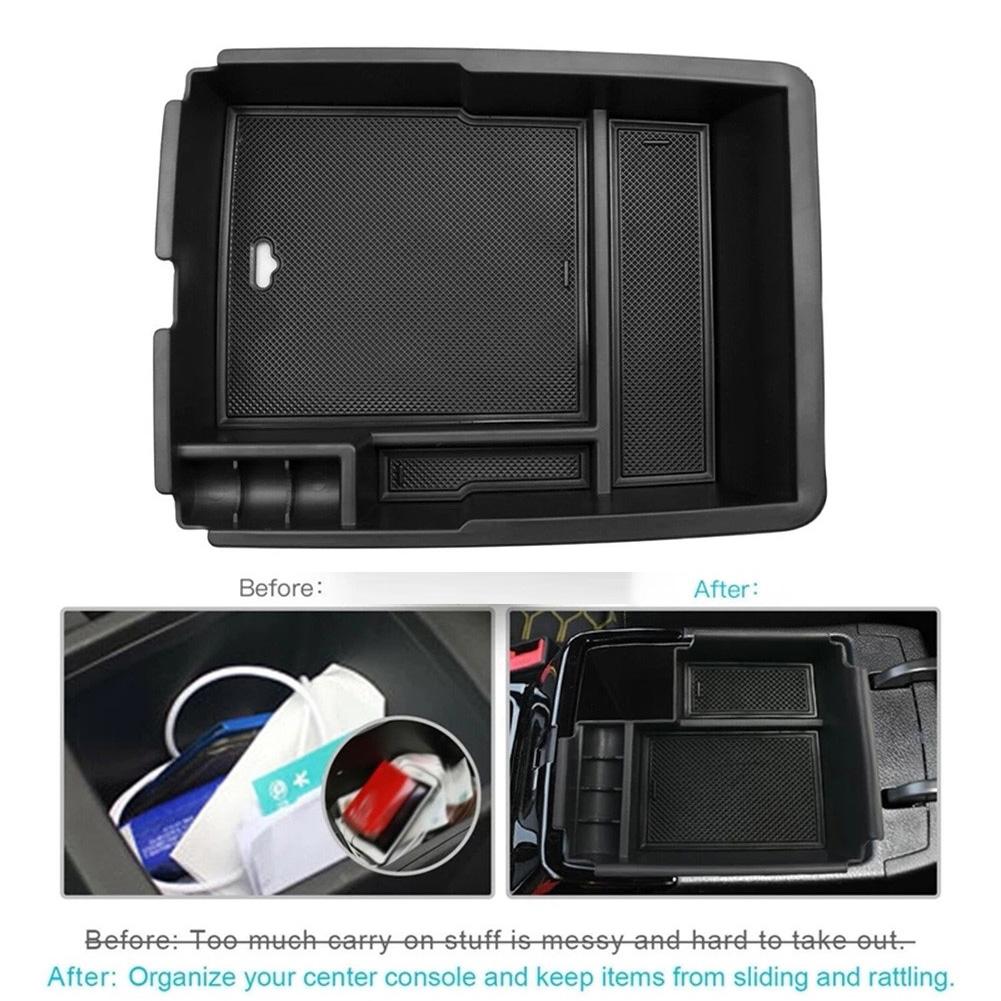 Car Armrest Storage Box Center Console Organizer Case Central Storage Box Container Holder Tray For 2021 Kia Sorento MQ4