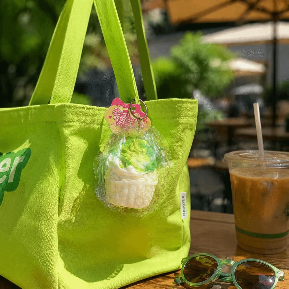 Shapable Ice Cream Squishy Keychain Hand Relax Bag Pendant Cabbage Squishy Keychain Student Prize