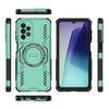 Для Samsung Galaxy A23 4G/5G (Глобальный) Магнитный чехол «Броневая бабочка» с полым корпусом и теплоотводом, чехол для телефона из ПК + ТПУ