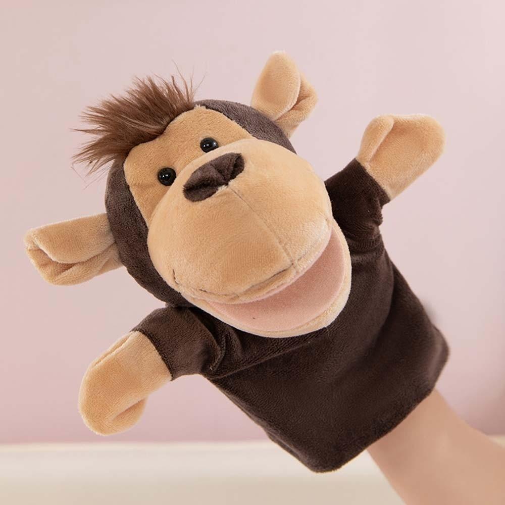 Stuffed Animal Hand Puppet Interactive Hand Finger Puppets Appease Dolls  Parent-child