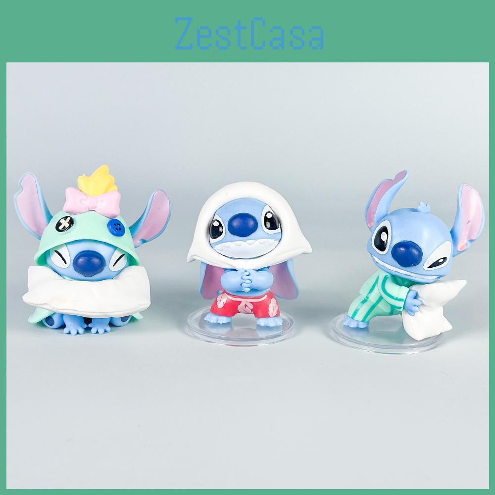 Sleepwear 6 Pcs Pillow Design Mini Model Desktop Ornament Decor Set