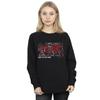 AC/DC Womens/Ladies PWR UP Cable Logo Sweatshirt