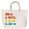 Sac De Plage - PLANETEE - Jennah - Anse Corde - Grand Format - Personnalisable