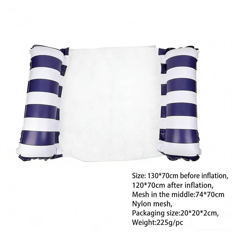 Надувной плавающий гамак-шезлонг, складной, портативная плавучая кровать, плавучий матрас для бассейна, пляжа
