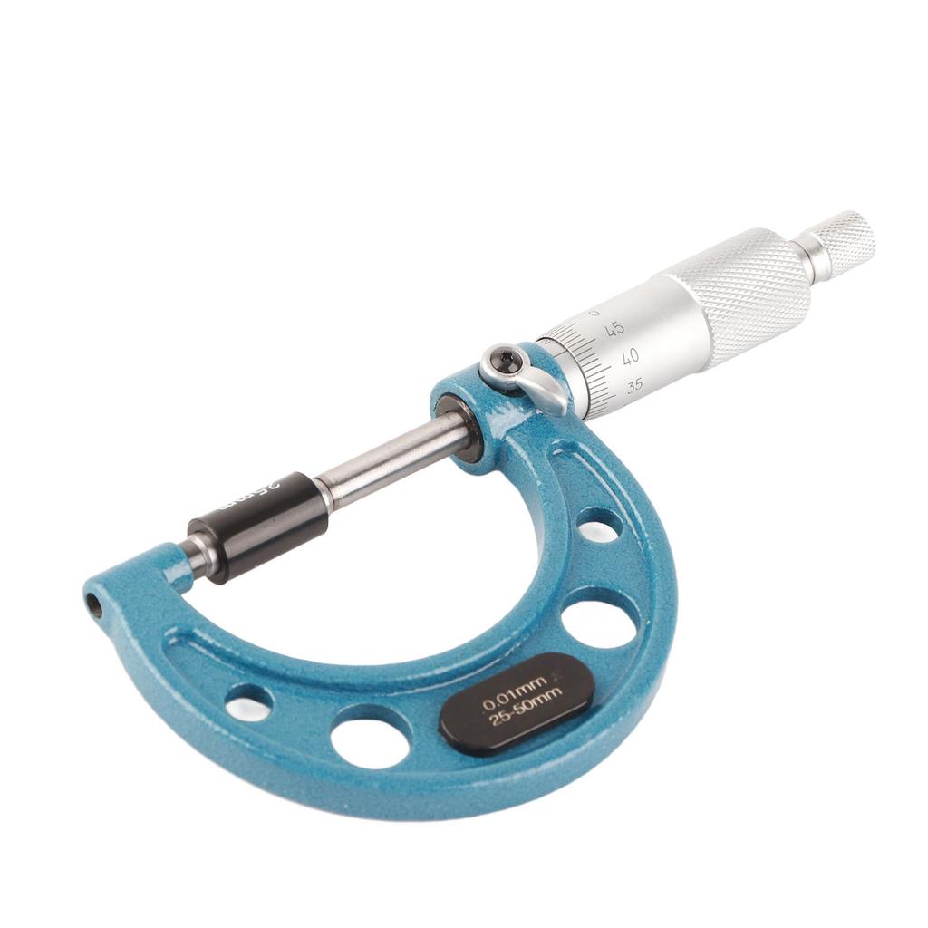 0-25мм 0,01мм Наружные микрометры Измерительный калибровочный инструмент Шкала Механический штангенциркуль Прецизионный микрометр для измерительного инструмента
