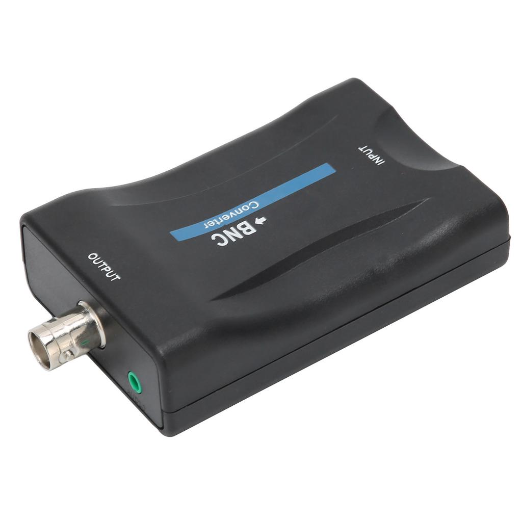 HighDefinition Multimedia Interface To BNC Converter Q9 Head Video Signal Conversion Box(Black )