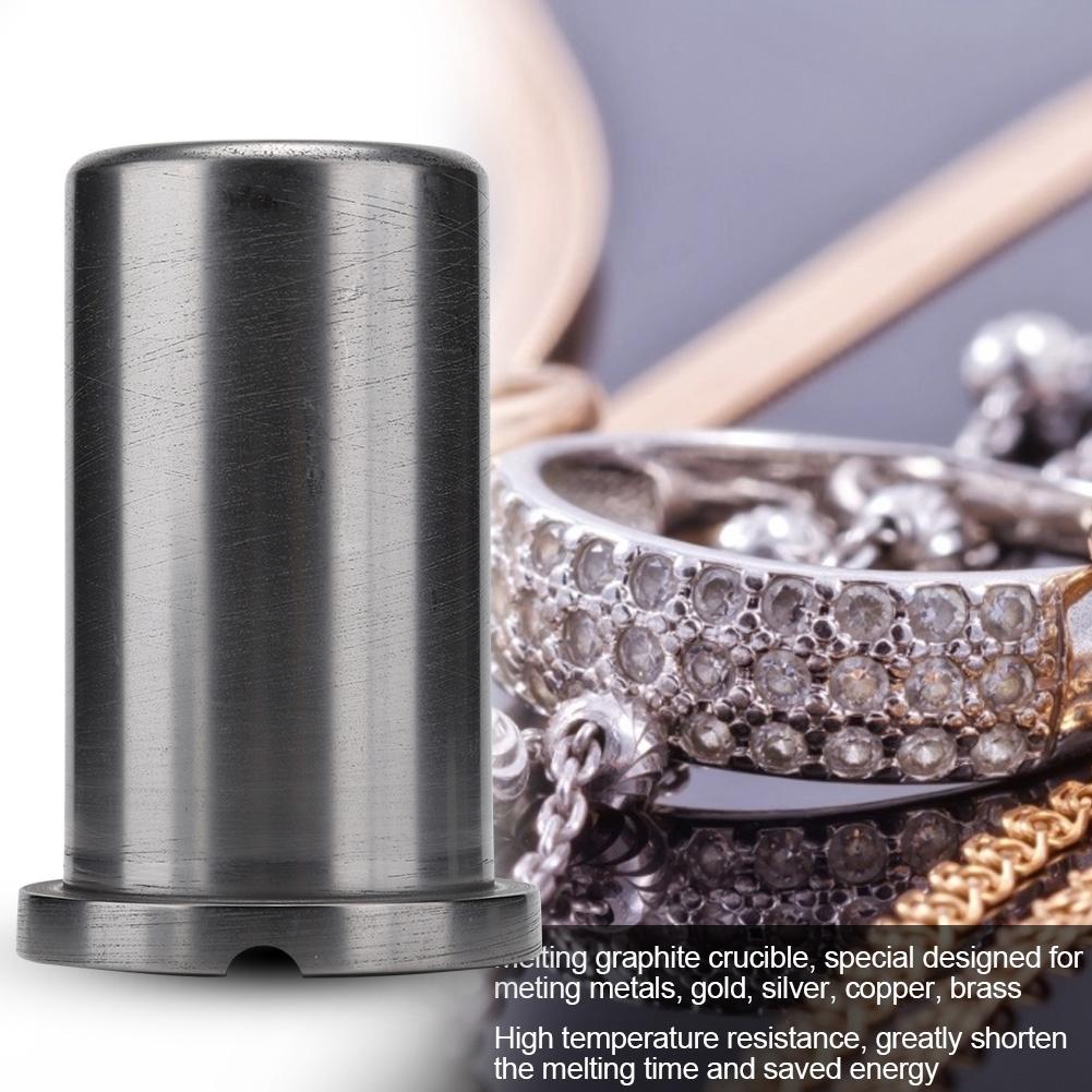 1kg High Temperature Oxidation Resistant Melting Graphite Crucible for Gold Silver Copper Brass