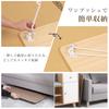 Folding Low 70cm 33cm No Assembly Perfect for a Low Table or Chabudai Perfect for Single or as a Folding TITIROBA Sturdy, Space-Saving Table, Wide,