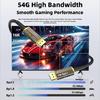 Продвинутый оптоволоконный кабель обеспечивает четкость 16K 8K и скорость 54 Гбит/с для игровых систем и рабочих станций