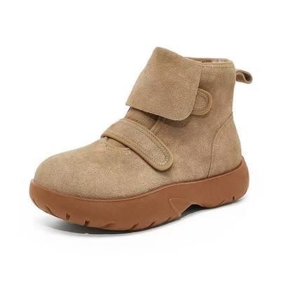 Платформенные зимние ботинки Женские балетки Модные хлопковые туфли Зимние кроссовки для бега Удобные Платье Теплые Mujer
