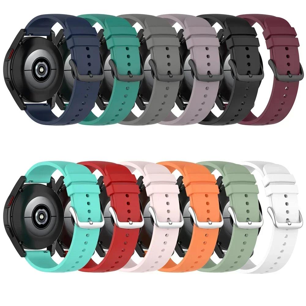 20 22mm Silicone Sports Strap For Garmin Vivoactive 5 4 Venu 3 Watch Band Replacement Bracelet Forerunner 165 265 255 Music Belt