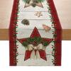 Table Runner New Christmas Decoration Creative Printing Table Decoration Cloth Christmas Holiday Kitchen Tablecloth