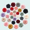 Korean Camellia Fabric Flower Corsage for DIY Headdress and Jewelry Accessories
