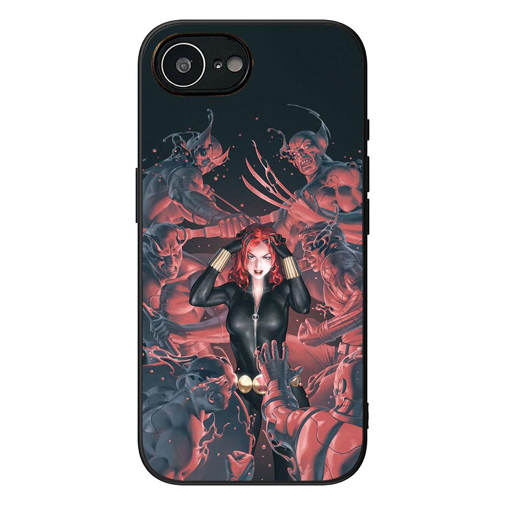 Чехол для телефона Marvel Черная Вдова Comics для Huawei P30 P20 Mate 10 20 Lite Pro Y7 Y8S Y9A Y9 Prime P Smart 2019 Мягкий чехол