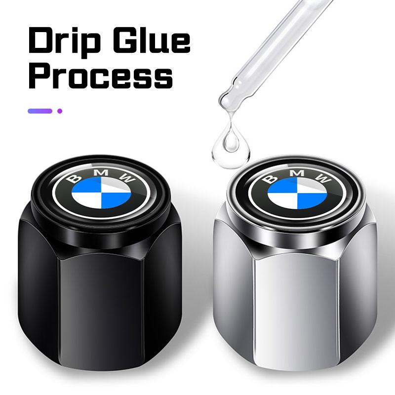 4Pcs Tire Valve Stem Caps Car Wheel Protection Auto Accessories For BMW M3 M5 E36 E39 E46 E60 E61 E64 E70 E71 E80 E85 E87 E90 BH9