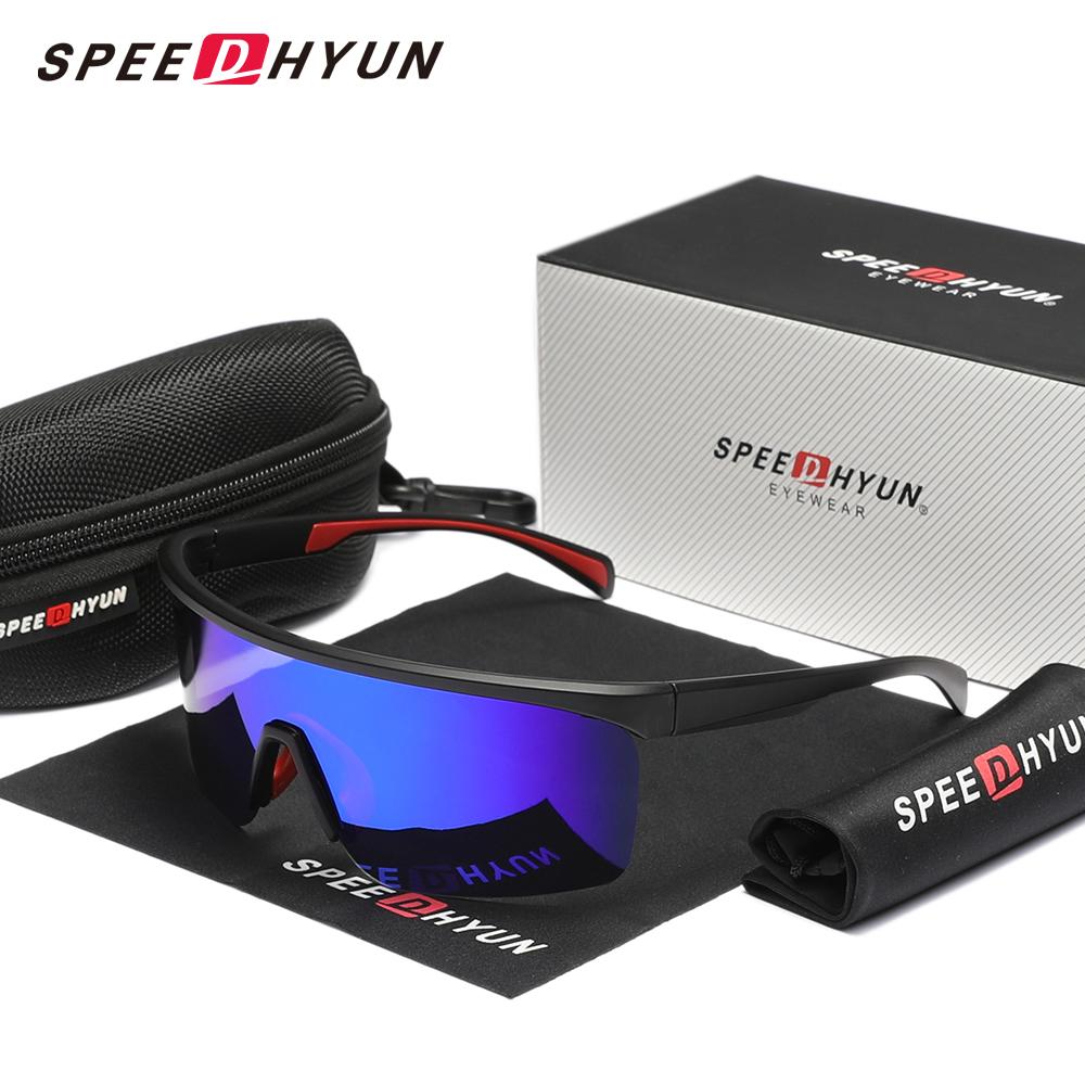 Ультралегкие велосипедные солнцезащитные очки SPEEDHYUN со сменными линзами для гонок и тренировок