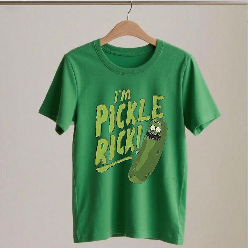 Я Огурец Рик Мужская футболка Крутой и Смешной Дизайн Морти Швифти Дизайн Шутки Уличная Одежда Повседневная Футболка Топ Смешные Футболки Хлопковые Футболки