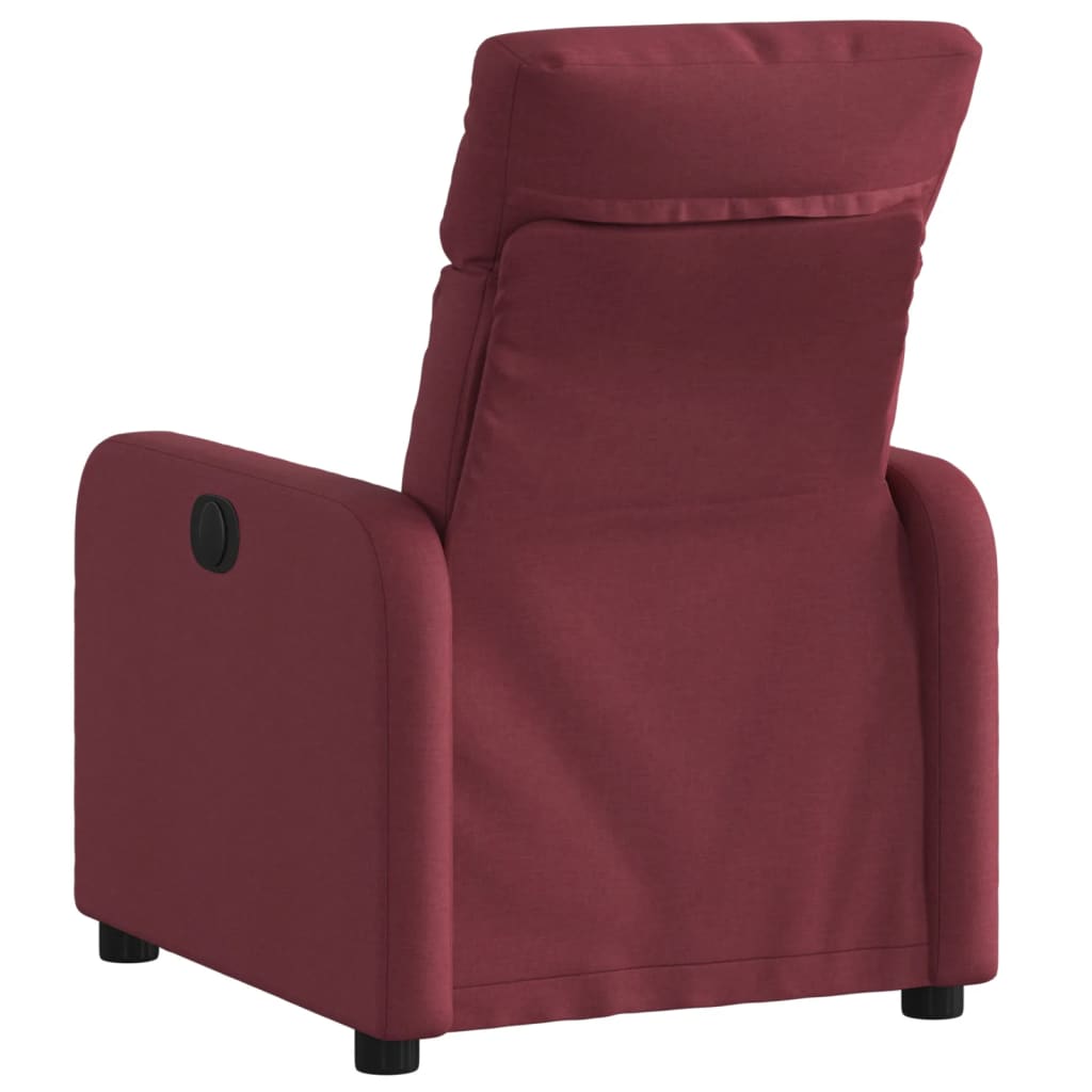 Relax Chair in Wine Red Fabric