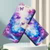 Dream Butterfly Forest Luxury Painted Leather Case Wallet Book Style Cover for Oppo A72/A52/A92 4G,A36 4G,Reno 8/9,Realme 8/9/10/11/12...