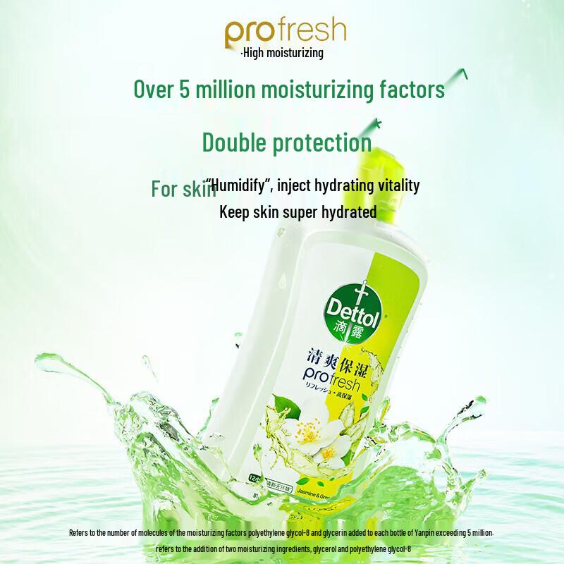 Dettol Освежающий и увлажняющий гель для душа