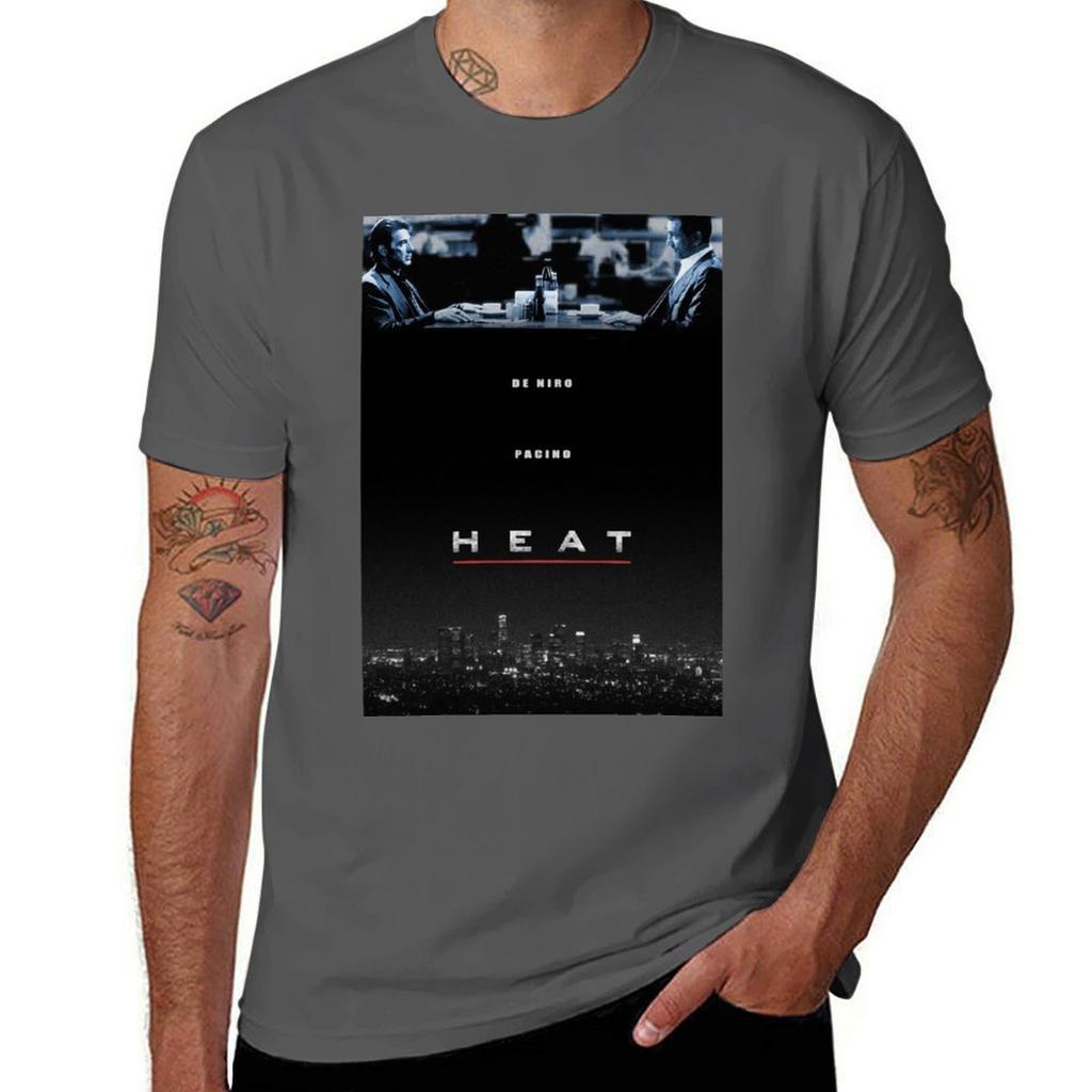 Heat (1995) Movie Tshirt Lightweight Gym Training Tshirt