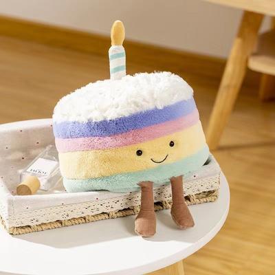 JellyCat Плюшевая игрушка Кот-Торт Кукла Торт Тканевая Марионетка Милая Веселая Магазин Успокаивающая Кукла Фестиваль Валентина Подарок на День Рождения