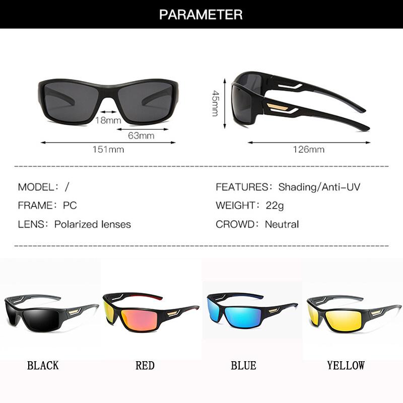 1 шт. Новые мужские поляризованные солнцезащитные очки Европа и Америка Спорт на открытом воздухе Велосипедные очки Велосипедные солнцезащитные очки