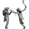 Master Box 1/35 Scale Indian Series No. 7 Mohawk and British Soldiers, 18th Century, 4-Piece Plastic Model Kit (MB35236)
