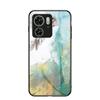 For MOTOROLA MOTO Edge 40 Neo Gradient Painted Tempered Glass Phone Case For Moto Edge 30 Ultra Lens Protection Shockproof Back Cover