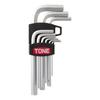 TONE Hexagonal Bar L Type Wrench Set AS900 9 Items Contents
