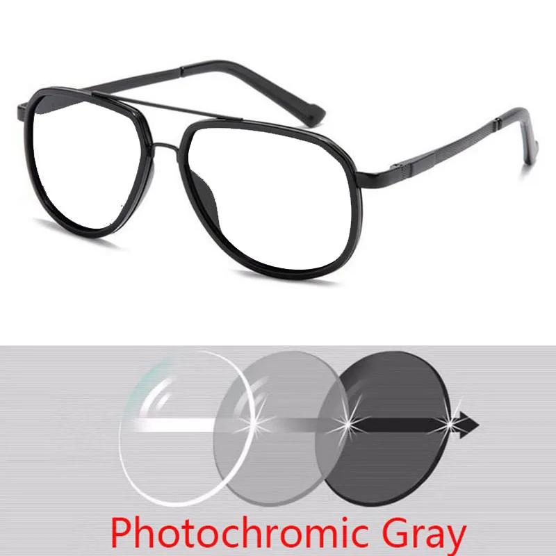 0 -0.5 -0.75 -1.0 To -6.0 Gray/Tea Lens Prescription Sunglasses Men Polarized Myopia Women Goggle Cat Eyes Punk Sun Glasses