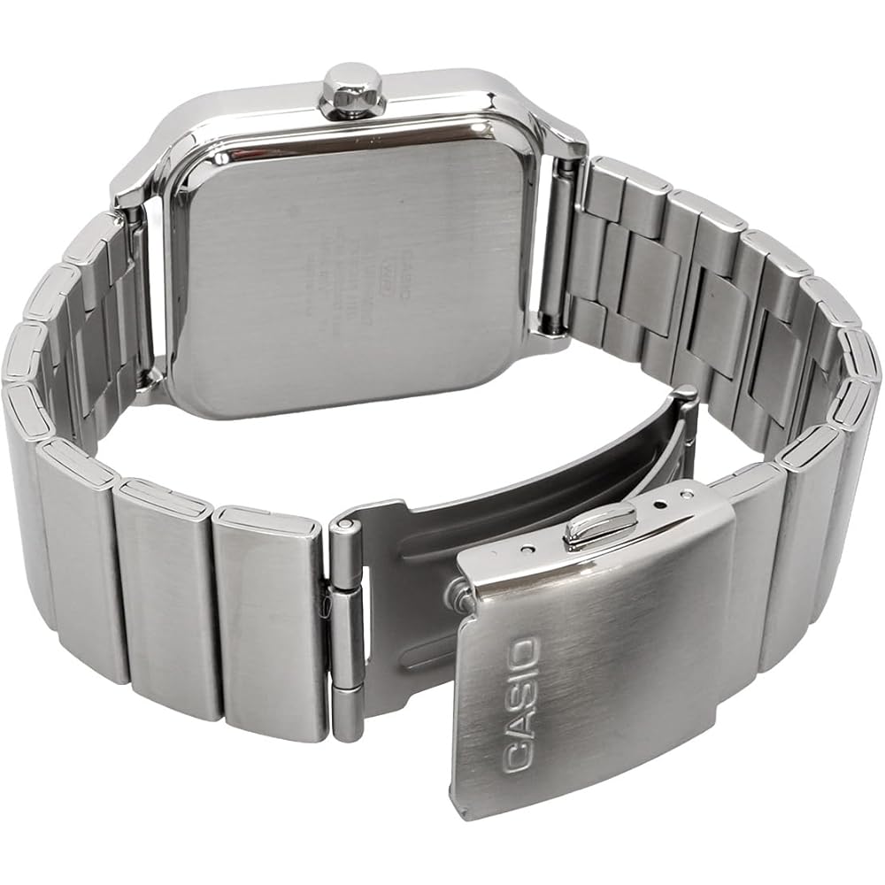 Casio Standard Round Rectangle Multi-Function Analog Men's Watch 24-Hour Display Green MTP-M307D-3BV