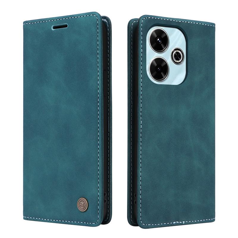 Ретро Матовый Роскошный Чехол-книжка для Xiaomi Redmi 14C 13 4G 13C 12 5G Redmi13 Redmi14C Coque Fundas Однотонный Чехол для телефона