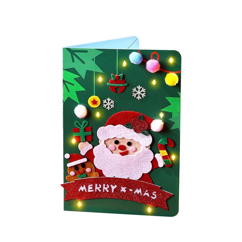 DIY Christmas Card Kit for Kids - Creative Handmade Greeting Supplies