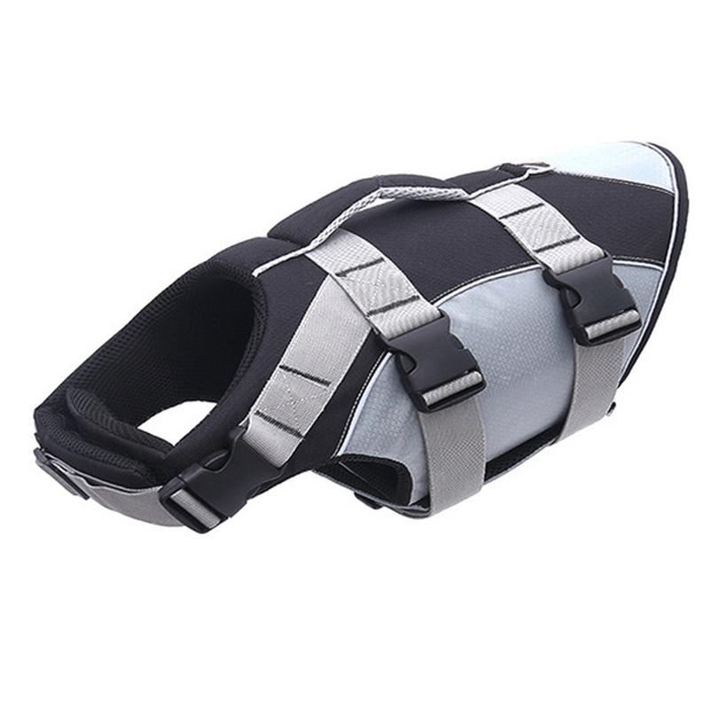 Спасательный жилет для домашних животных, летний поплавок для собак, светоотражающая полоса, спасательный регулируемый, непромокаемый спасательный жилет для домашних животных