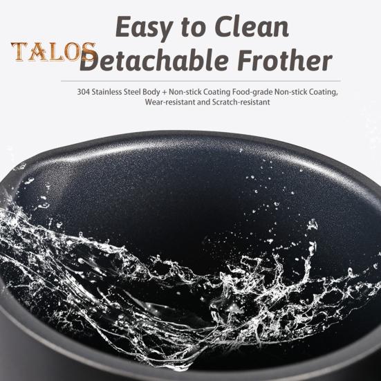 Электрический вспениватель молока, автоматический генератор теплой и холодной пены, большая емкость, низкий уровень шума, можно мыть в посудомоечной машине, легко чистить кофе, машина для приготовления горячего шоколада