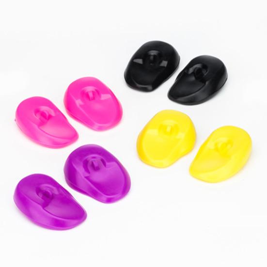 1 Pair Ear Cover Fully Protect Ear Caps Hair Ergonomics Design Coloring Dyeing Accessories for Home