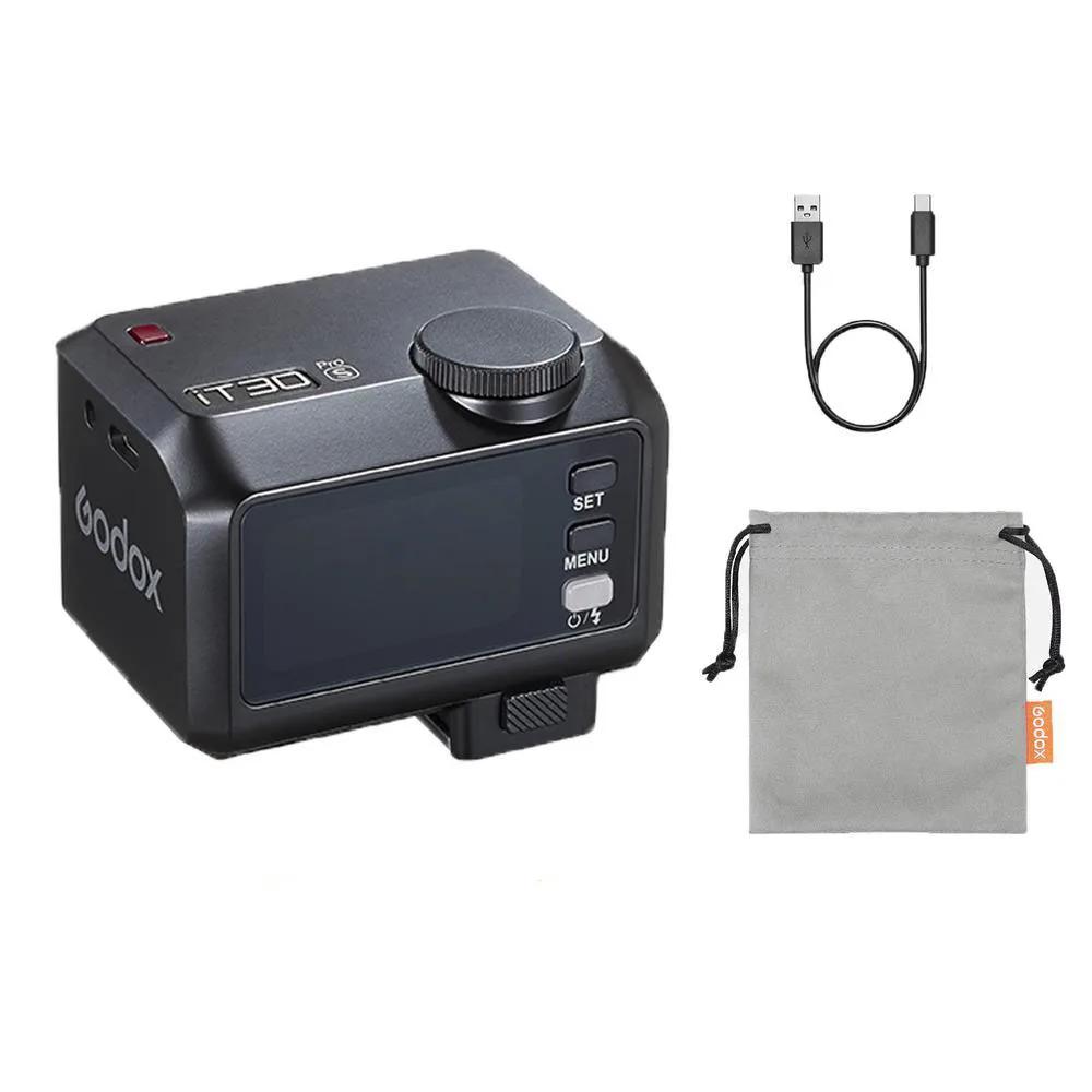 Godox IT30 Pro IT30 Pro Camera Flash 2.4G Wireless Pocket Flash Light with TTL HSS for Sony Canon Nikon Fuji Fujifilm Olympus