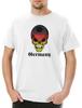 Classic Germany German Football Skull Flag Men's T-Shirt Hooligan Skull