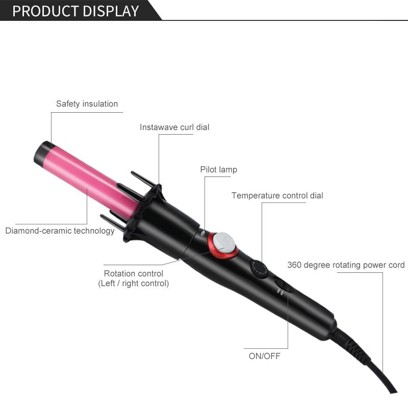 Стайлер для автоматической завивки волос с керамическим покрытием