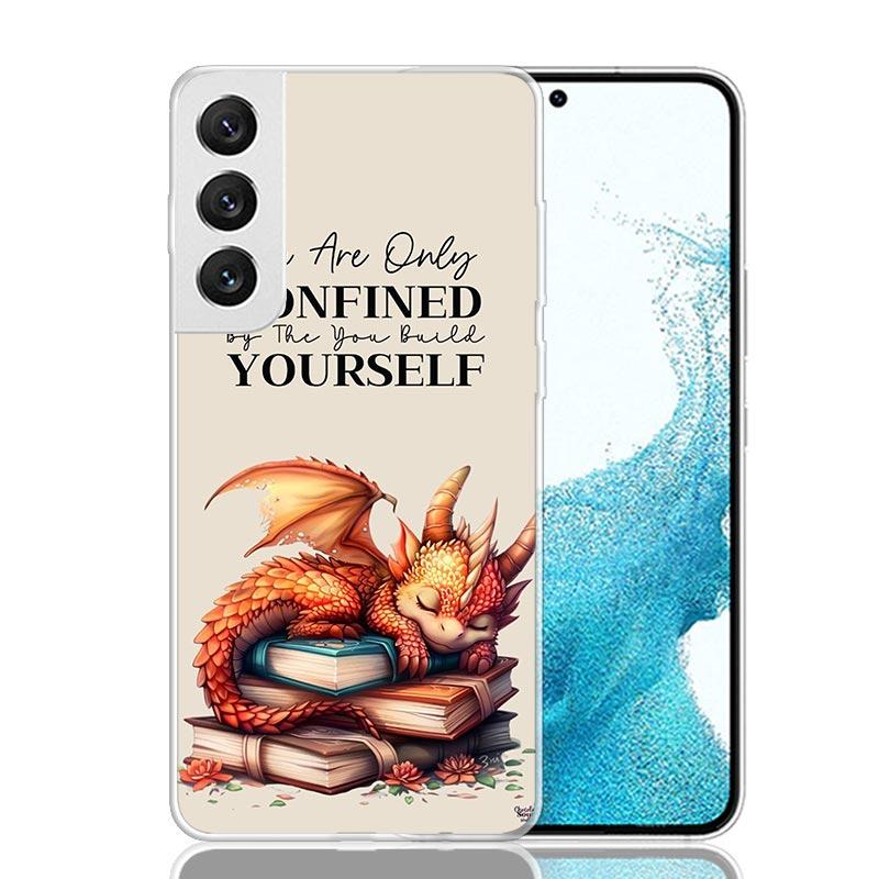 F-Fourth W-Wing Dragon Phone Case For Samsung Galaxy S26 Ultra S23 S24 S25 Edge S20 FE S21 S22 Plus Soft Print Shell Cover Funda