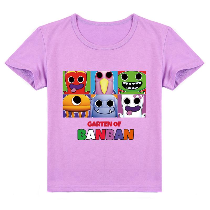Новое поступление, модная детская футболка Garten of BANBAN с 3D принтом и короткими рукавами для детей