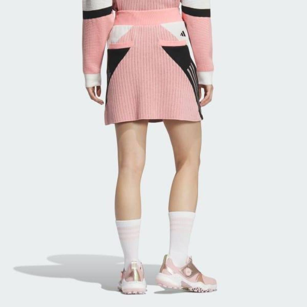 AdidaS Golf Women S Knitted Skirt Pink Im7199