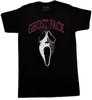 Ghostface Мужская Футболка Ghost Face Икона Хэллоуина Крик Черная Новая S-2XL